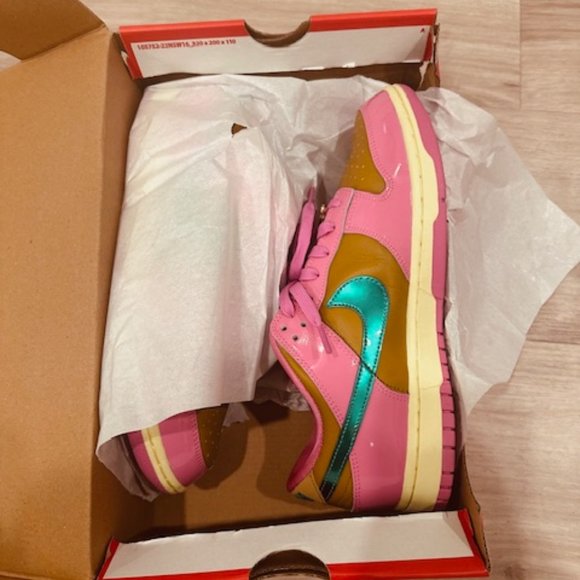 NIB Nike Parris Goebel x Dunk Low Playful Pink W 9 - Picture 2 of 8